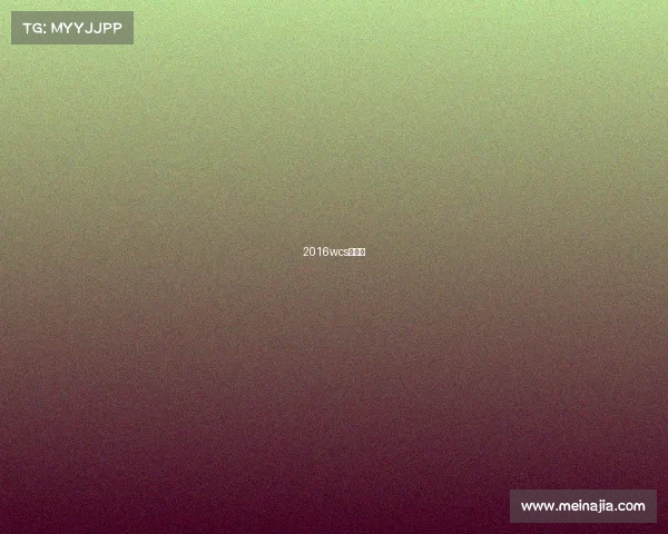 2016wcs总决赛 2016wcs总决赛